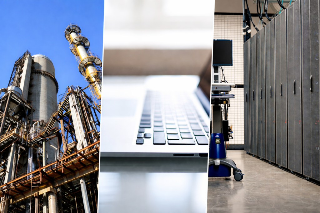 selbytech-technology-panorama Industrial systems, modern software, and data center infrastructure